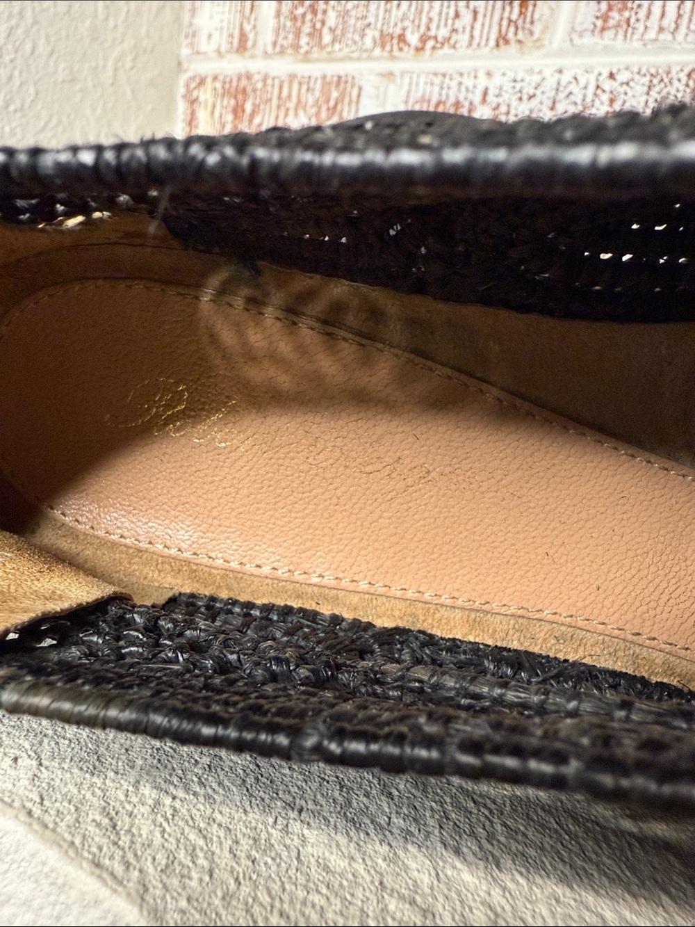 Robert Clergerie Raffia Platform Oxfords - Picture 10 of 11